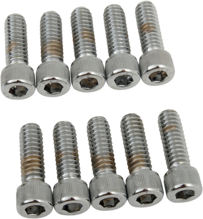Drag Specialties Bolts - Socket-Head - Knurled - 1/4-20 X 3/4"