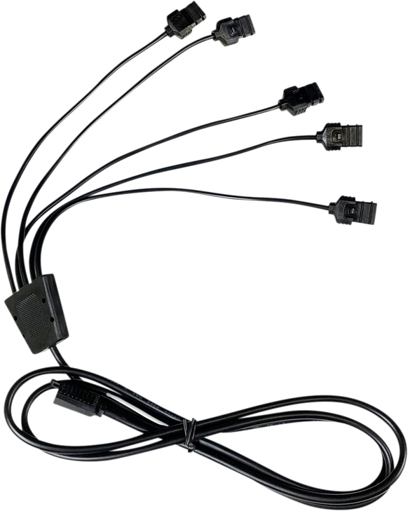 Custom Dynamics Wire Extension - 44" - 5-Way Splitter Pg-Ext-44