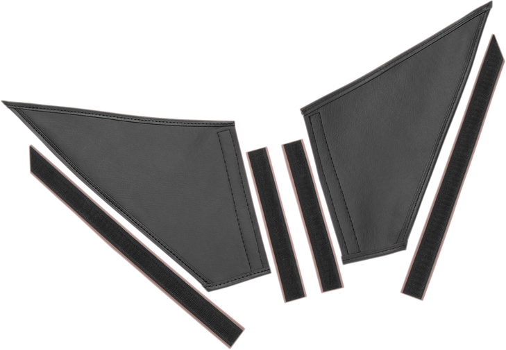 Show Chrome Gas Tank Mini Bra - Black - Honda Hg18Mb