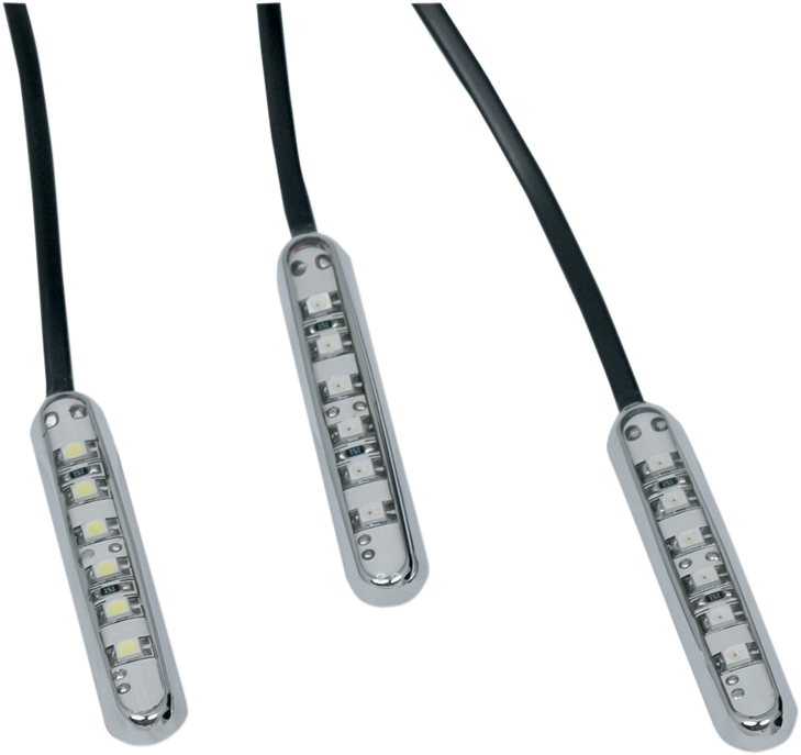 Custom Dynamics Magic Spot - White - Chrome Ms6Whitec