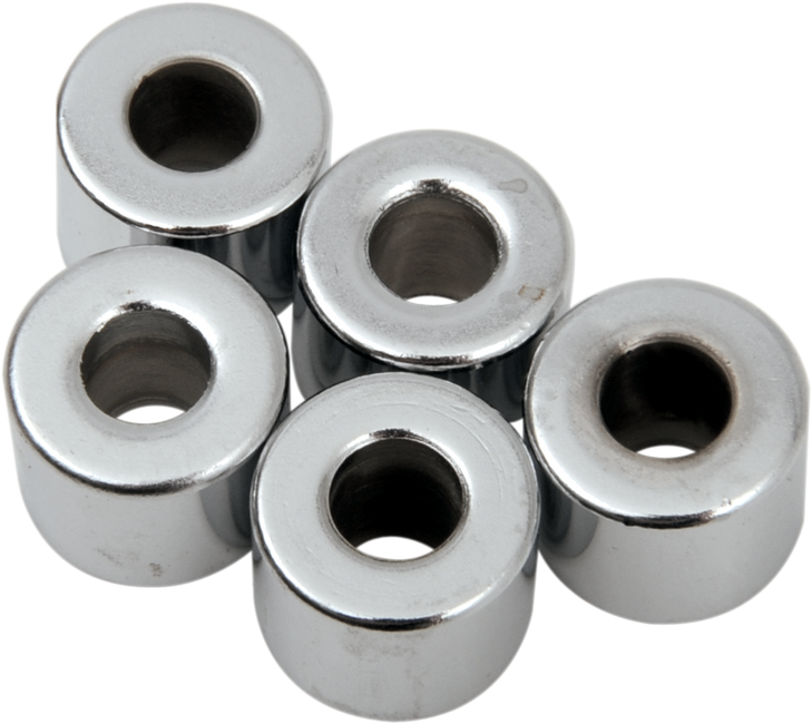 Drag Specialties Spacer - Chrome - 1/4" X 5/8" X 1/2"