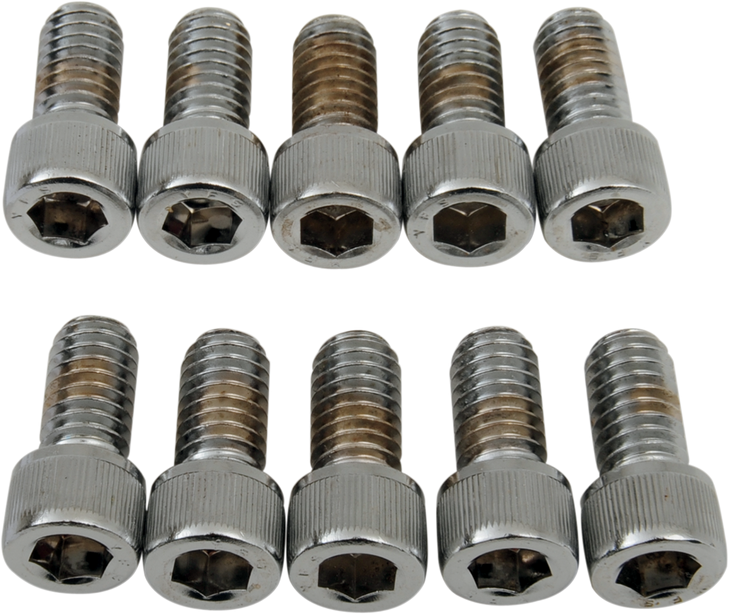 Drag Specialties Bolts - Socket-Head - Knurled - 5/16-18 X 5/8"