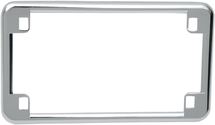 Drag Specialties License Plate Frame - Chrome