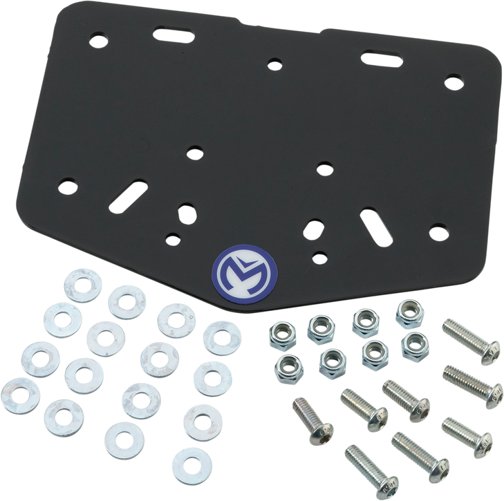 Moose Racing License Plate Holder - Black 22-700