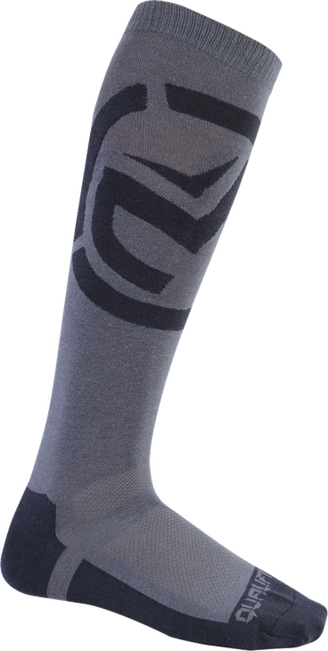 Moose Offroad Sock Qualifer Black/Grey Sm/Md 3431-0896