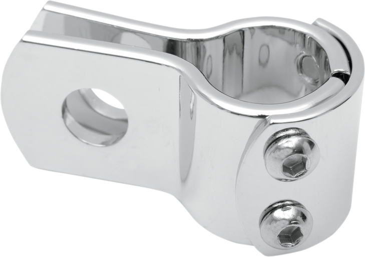 Drag Specialties Clamp - Multi Functional - 1" - 3-Piece - Chrome
