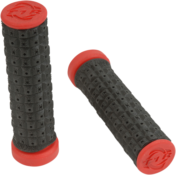 Torc1 Grips - Enduro - Dual - Atv - Black/Red 2500-0204