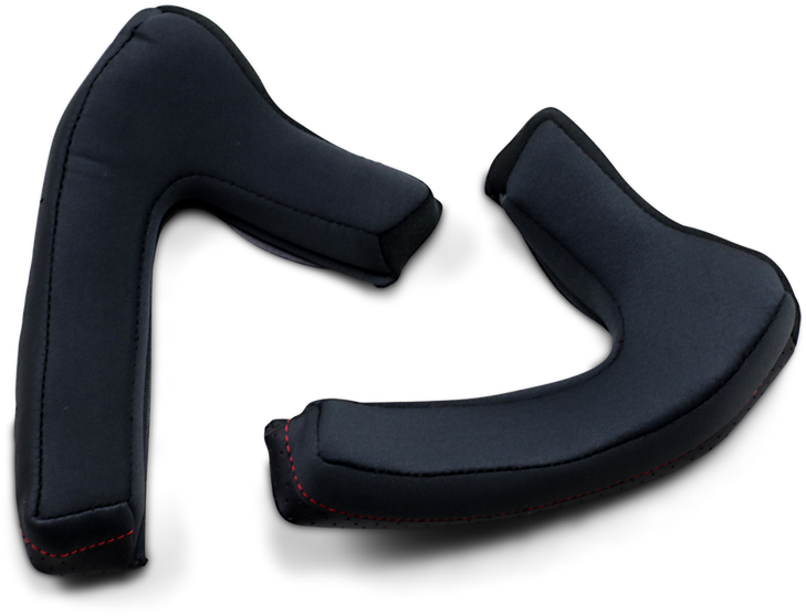 Z1R Road Maxx Cheek Pads - Black - 2Xl