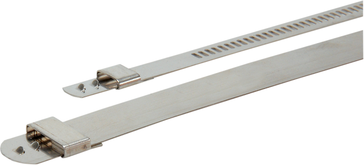 Dei Positive Locking Ties - 1/4" X 9" - Stainless Steel 010208