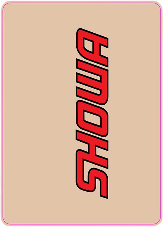 D'Cor Visuals Upper Fork Decal - Showa - Red 40-80-104