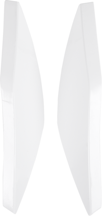 Icon Elsinore Side Covers - Gloss White