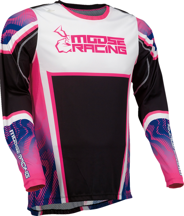 Moose Racing Agroid Jersey - Pink/Purple/Black - 2Xl 2910-7400