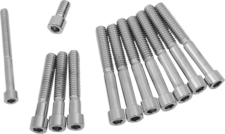 Drag Specialties Bolt Kit - Primary Cover Only - Socket-Head/Smooth - '71-'76 Sportster