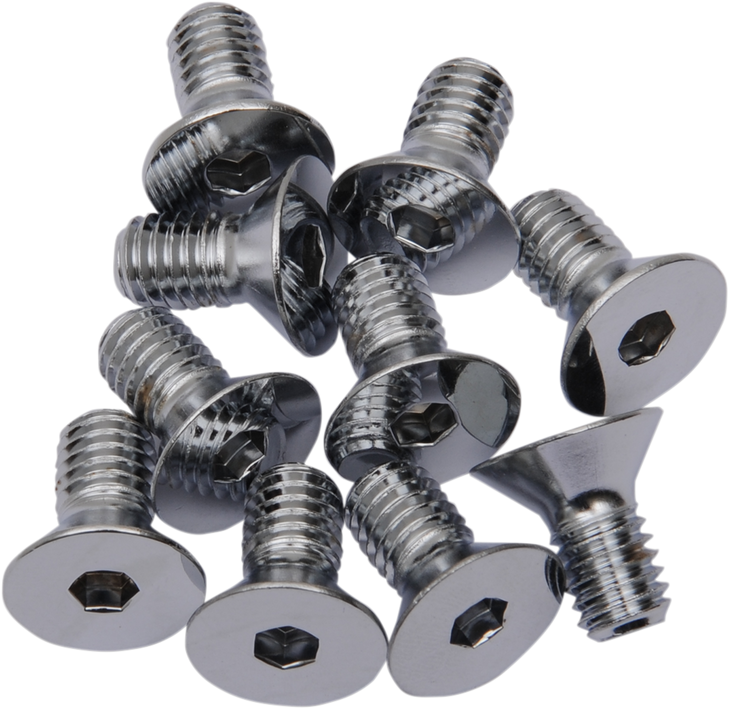 Drag Specialties Bolts - Counter-Sunk - 3/8"-16 X 1"