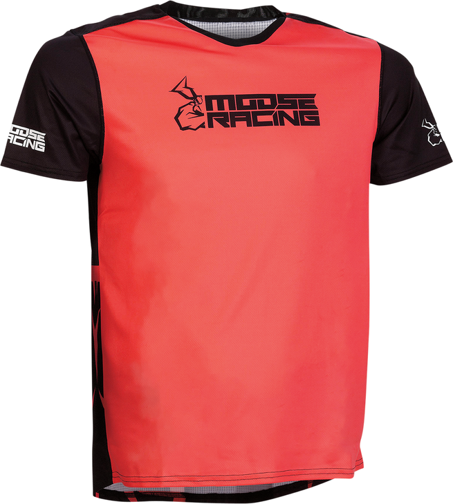 Moose Racing Mtb Short-Sleeve Jersey - Red - Small 5020-0198