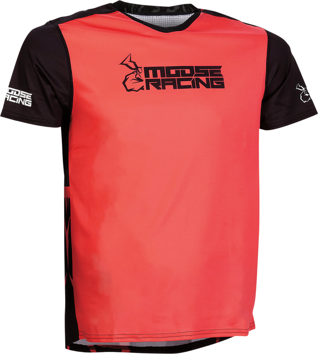 Moose Racing Mtb Short-Sleeve Jersey - Red - 2Xl 5020-0202