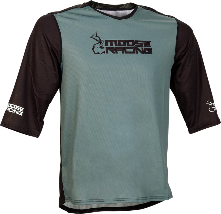 Moose Racing Mtb 3/4-Sleeve Jersey - Black - 2Xl 5020-0242