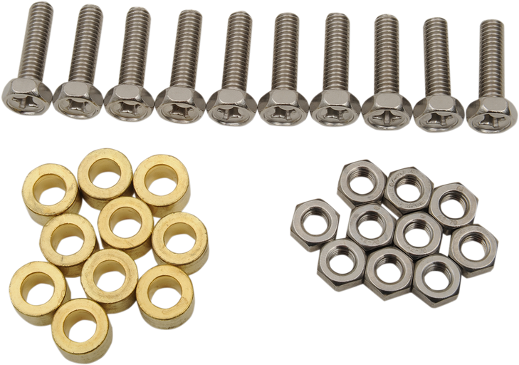 Yuasa Battery Bolt/Nut Set - 6X22Ss Packss22M