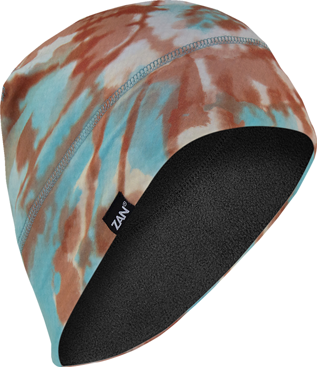 Zan Headgear Sportflex Fleece Beanie - Natural Tie Dye Whlf601