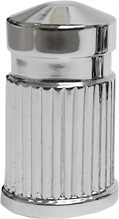 Avon Grips Valve Stem Cap - Round - Chrome Svc-307-Ch
