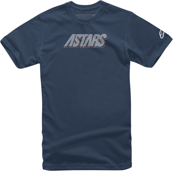 Lanes T-Shirt - Navy - Medium 12117200370M