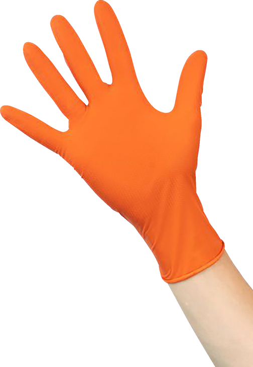 Parts Unlimited Nitrile Gloves - 8.5 Mil - Medium - 100-Pack