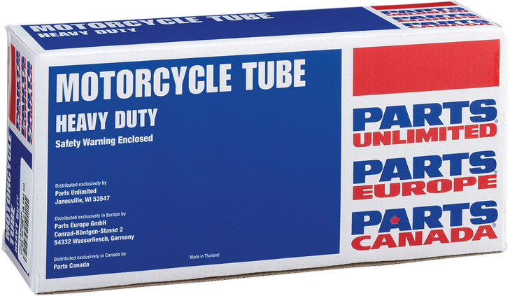 Parts Unlimited Inner Tube - Heavy Duty - 16" - Tr-4 - Center Metal Valve