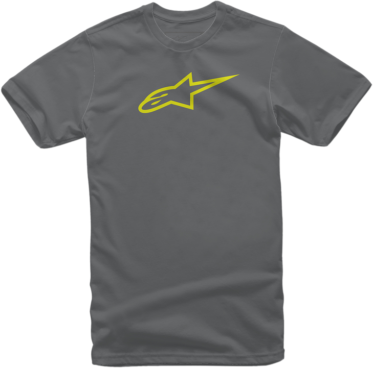 Ageless T-Shirt - Charcoal/Hi-Vis Yellow - Xl 1032720301855Xl