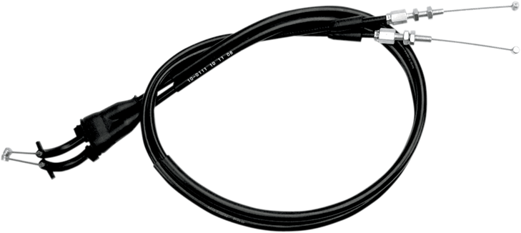 Motion Pro Black Vinyl Throttle Cable - Push/Pull - Ktm 10-0111