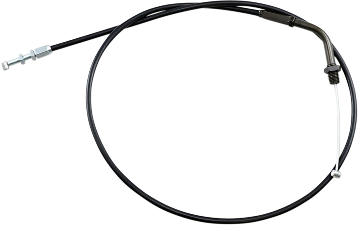 Motion Pro Black Vinyl Throttle Cable - Push - Kawasaki 03-0019