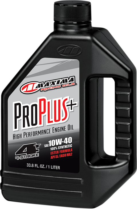 Maxima Racing Oil Pro Plus+ 4T Oil - 10W40 - 1L 30-02901
