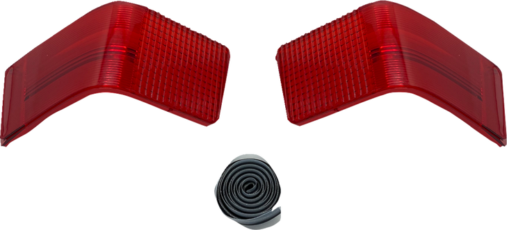 Custom Dynamics Taillight Lens - Tour-Pak - Red Cd-Tp-Lens-R