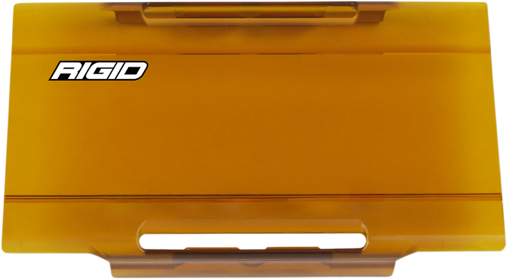 Rigid Industries E-Series Lens Cover - 6" - Amber 106933