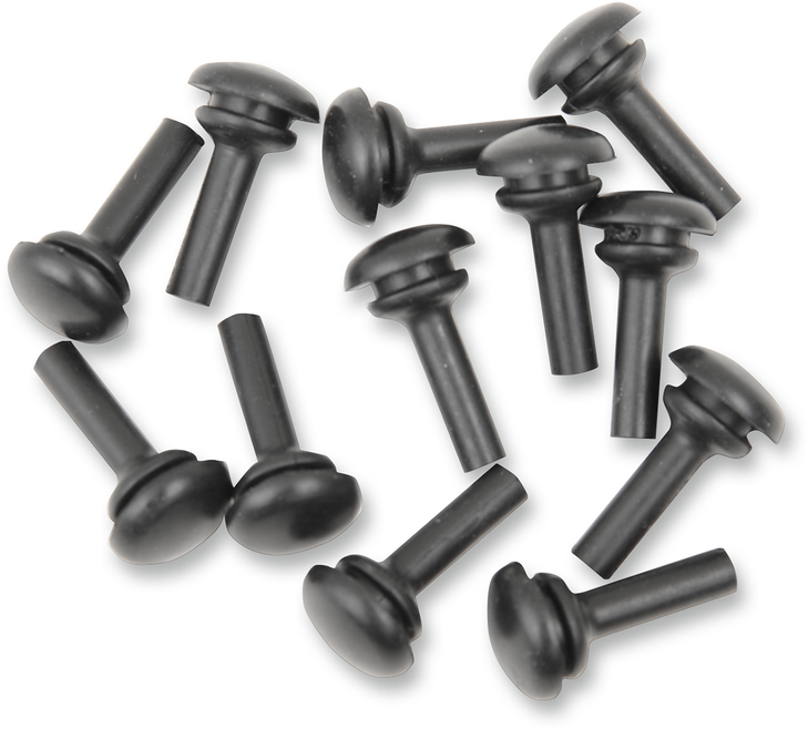 Arlen Ness Passenger Floorboards Deep Cut Rubber 06-847