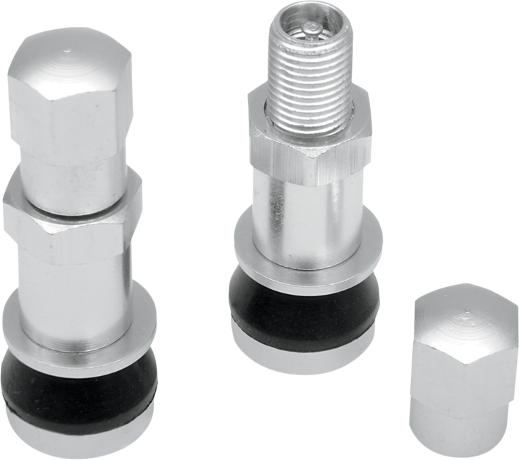 Drag Specialties Valve Stem .30" Clr Anodz
