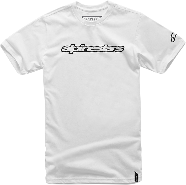 Wordmark T-Shirt - White/Black - 2Xl 10367201520102X