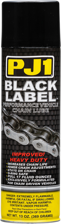 Pj1/Vht Black Label Chain Lube - 13 Oz. Net Wt. - Aerosol 1-20
