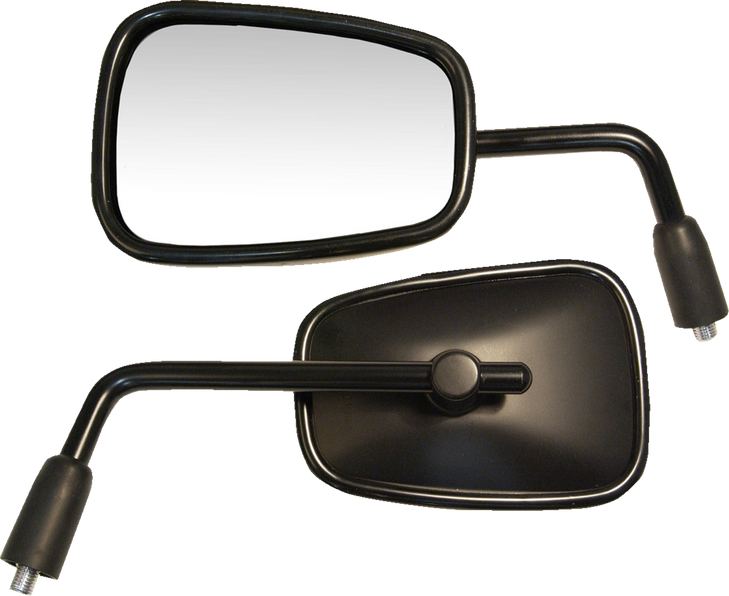 Emgo Mirror - Side View - Rectangular - Black - Right 20-29741