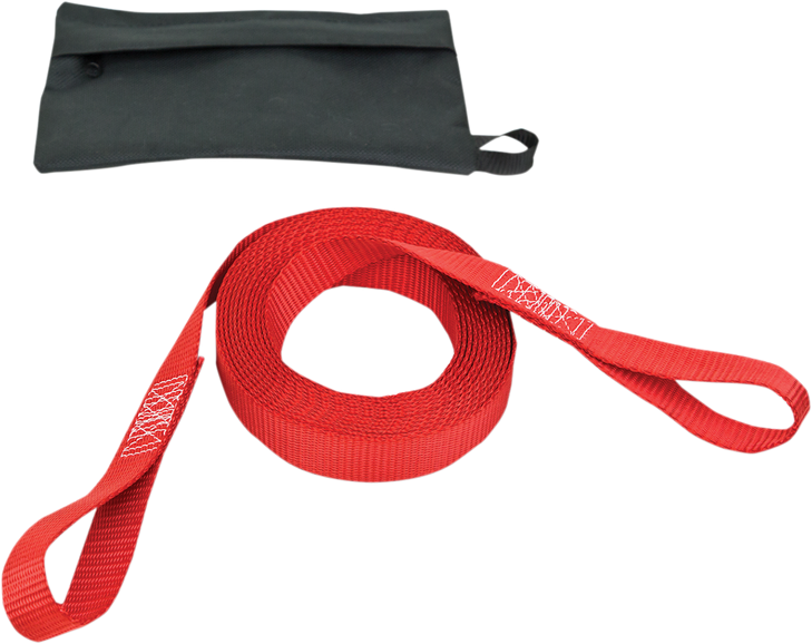 Powertye Mfg. Tow Strap - With Pouch - 1" X 15' 41151-P