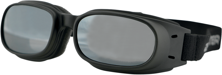 Bobster Piston Goggles - Matte Black - Smoke Mirror Bpis01R