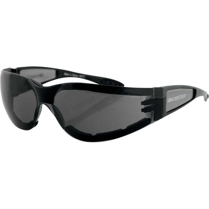 Bobster Shield Ii Sunglasses - Gloss Black - Smoke Esh201