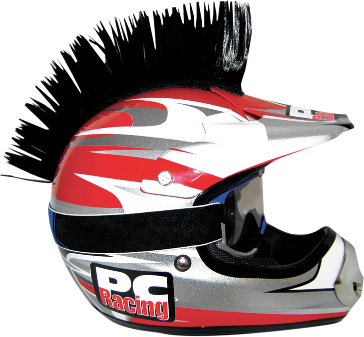 Pc Racing Helmet Mohawk - Black Pchmblack