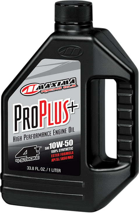 Maxima Racing Oil Pro Plus+ 4T Oil - 10W50 - 1L 30-19901