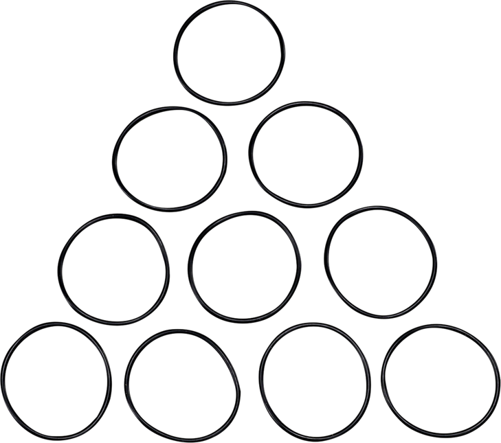 James Gasket Fork Tube Cap O-Ring - 10-Pack Jgi-46508-01