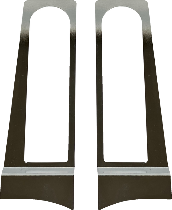 Fender Support Bolt Covers - Chrome Cd-Fill-Cov-C