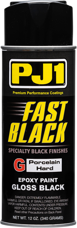 Pj1/Vht Epoxy Paint - Gloss Black - 12 Oz. Net Wt. - Aerosol 16-Gls