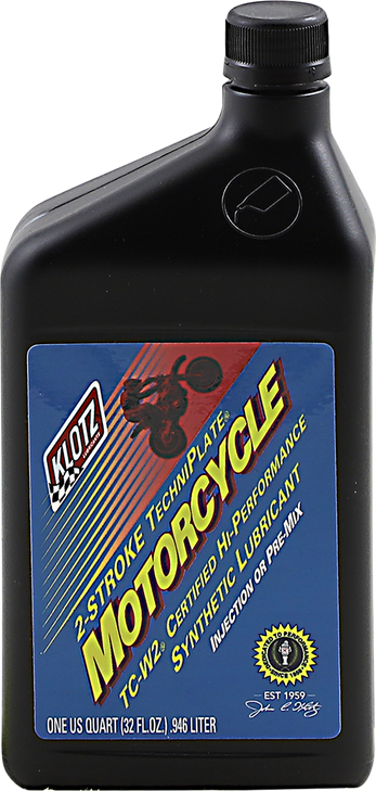 Klotz Oil Techniplate Synthetic Tcw-2 2-Stroke Oil - 1 U.S. Quart Kl-300