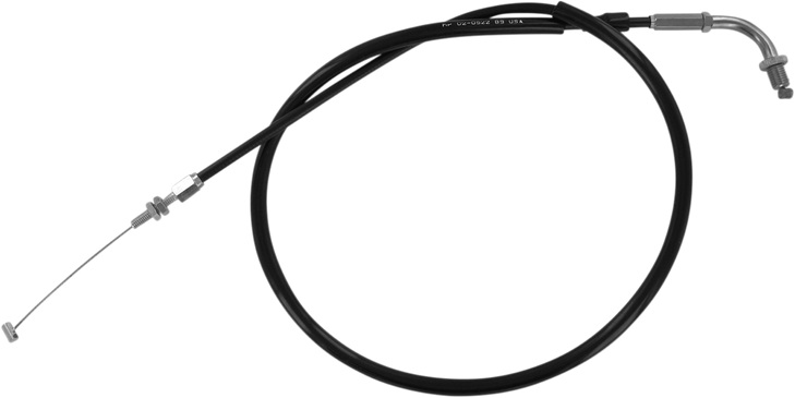 Motion Pro Black Vinyl Throttle Cable - Pull - Honda 02-0522