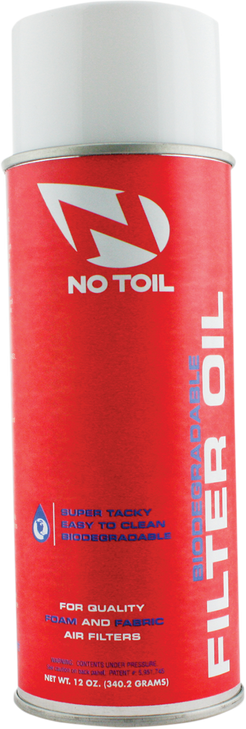 No Toil Air Filter Oil - 12 Oz. Net Wt. - Aerosol Nt202