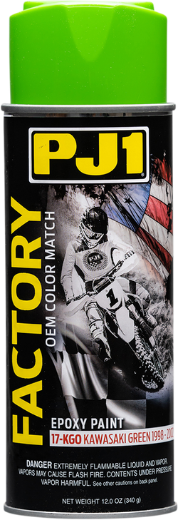 Pj1/Vht Factory Match Paint - Kawasaki Green '98-'02 - 12 Oz. Net Wt. - Aerosol 17-Kgo
